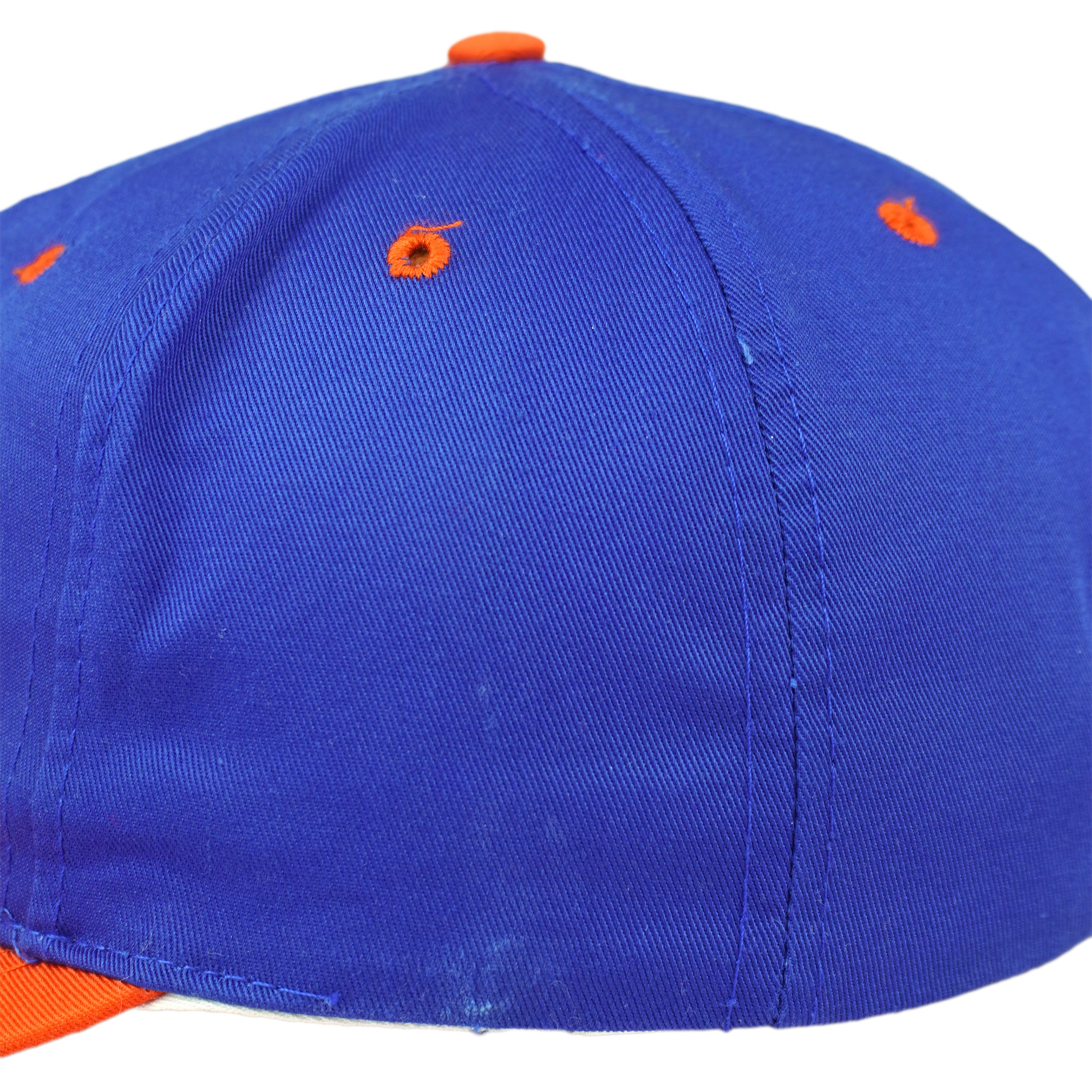 NFL (ANNCO) - Denver Broncos Spell-Out Snapback Hat 1990s OSFA Vintage Retro Football
