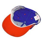 NFL (ANNCO) - Denver Broncos Spell-Out Snapback Hat 1990s OSFA Vintage Retro Football