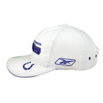 Reebok - NFL Indianapolis Colts Embroidered Strapback Hat 1990s OSFA Vintage Retro Football