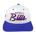 NFL (The Twill) - Buffalo Bills Embroidered Spell-Out Snapback Hat 1990s OSFA Vintage Retro Football