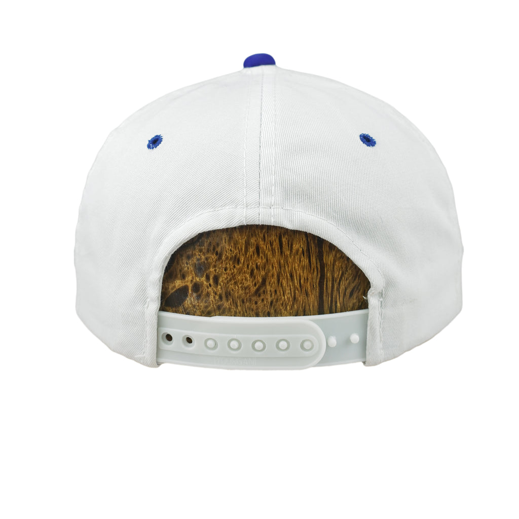 NFL (The Twill) - Buffalo Bills Embroidered Spell-Out Snapback Hat 1990s OSFA Vintage Retro Football