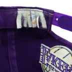 NBA - Los Angeles Lakers Spell-Out Snapback Hat 1990s OSFA Vintage Retro Basketball