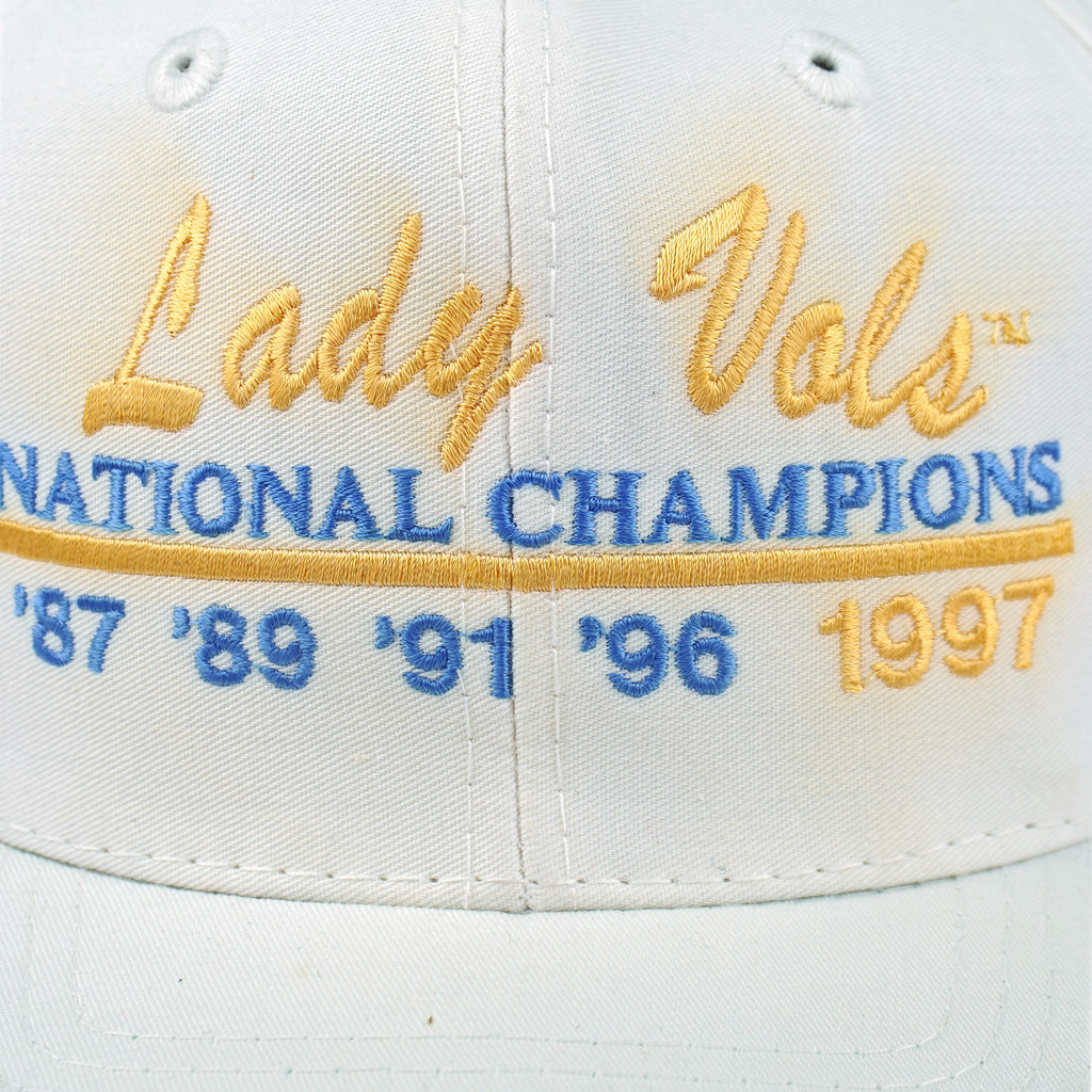 NCAA (ATT) - Tennessee Lady Volunteers Snapback Hat 1997 OSFA Vintage Retro