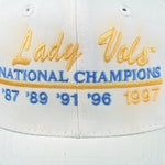 NCAA (ATT) - Tennessee Lady Volunteers Snapback Hat 1997 OSFA Vintage Retro