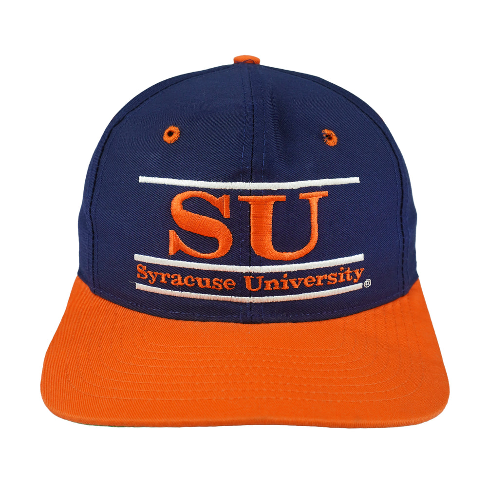 NCAA (The Game) - Syracuse University SU Spell-Out Snapback 1990s OSFA Vintage Retro