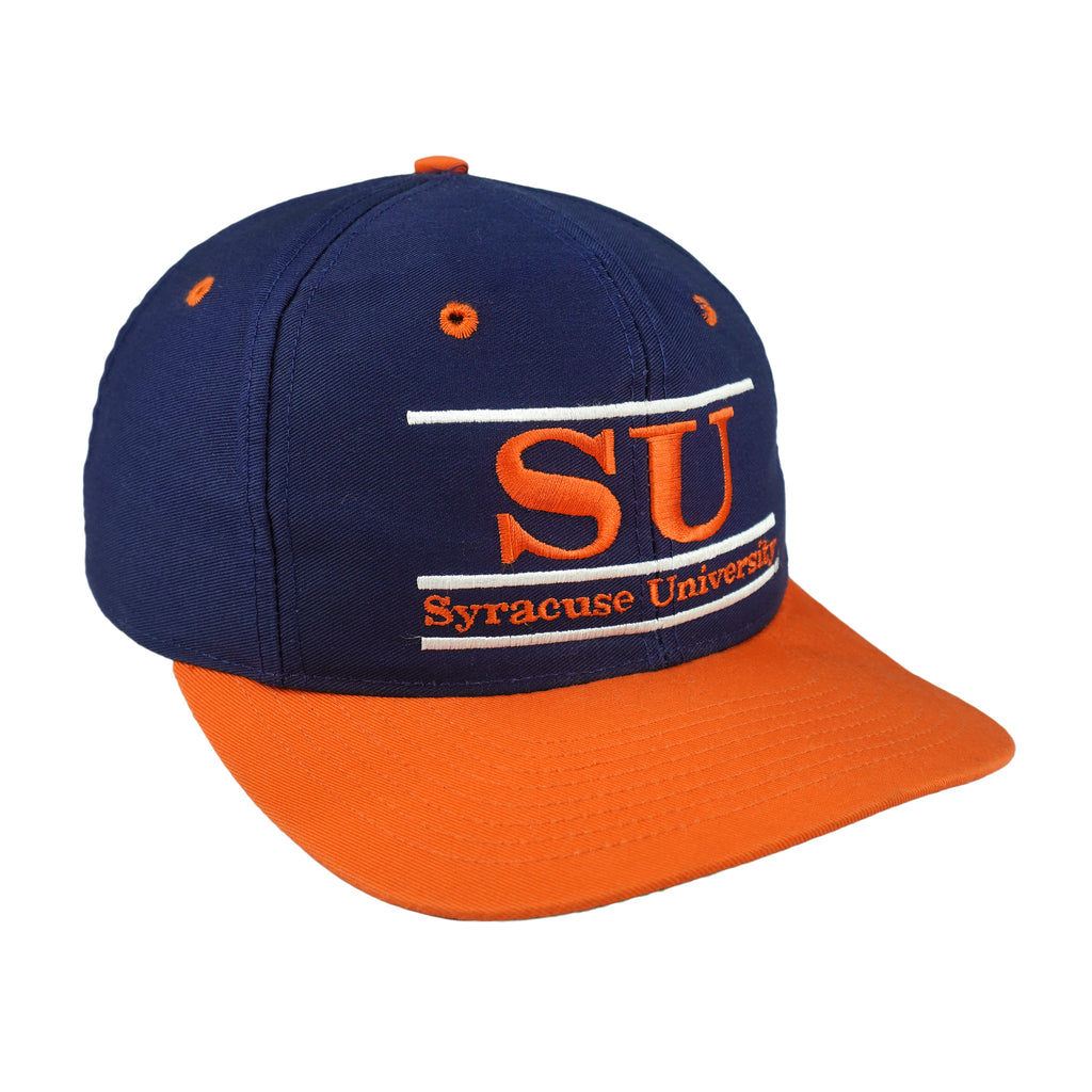 NCAA (The Game) - Syracuse University SU Spell-Out Snapback 1990s OSFA Vintage Retro
