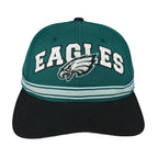 Starter - NFL Philadelphia Eagles Embroidered Strapback Hat 1990s OSFA Vintage Retro Football