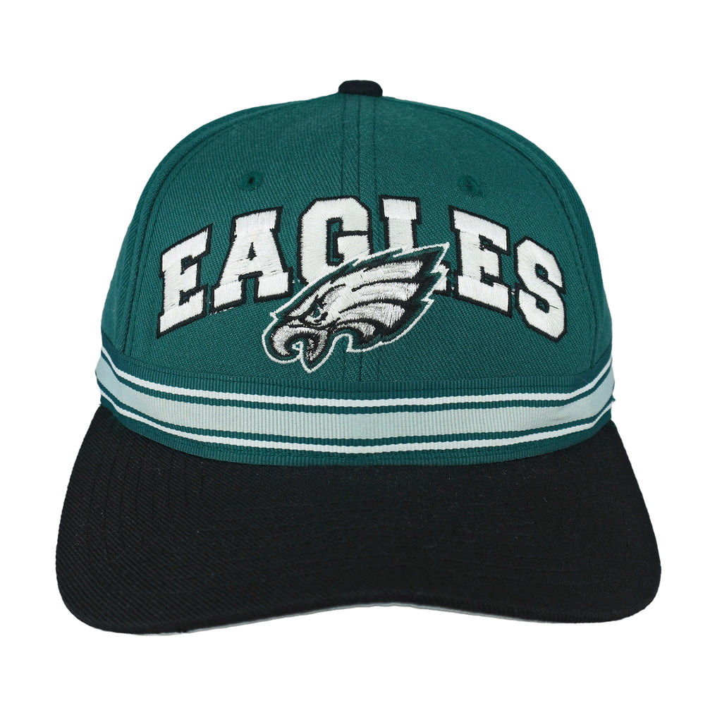 Starter - NFL Philadelphia Eagles Embroidered Strapback Hat 1990s OSFA Vintage Retro Football