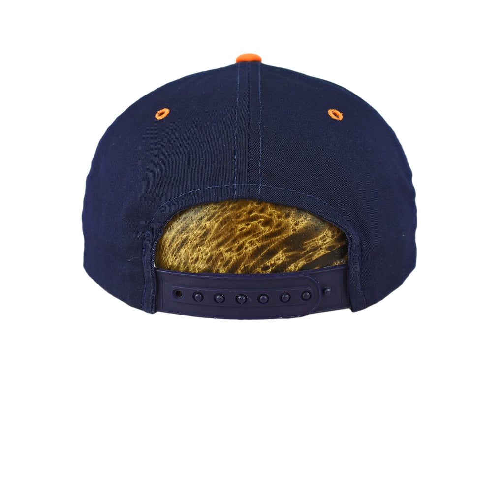NFL (Annco) - Chicago Bears Embroidered Snapback Hat 1990s OSFA Vintage Retro Football