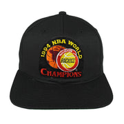 NBA (Headmaster) - Houston Rocket World Champions Snapback Hat 1994 OSFA Vintage Retro Basketball