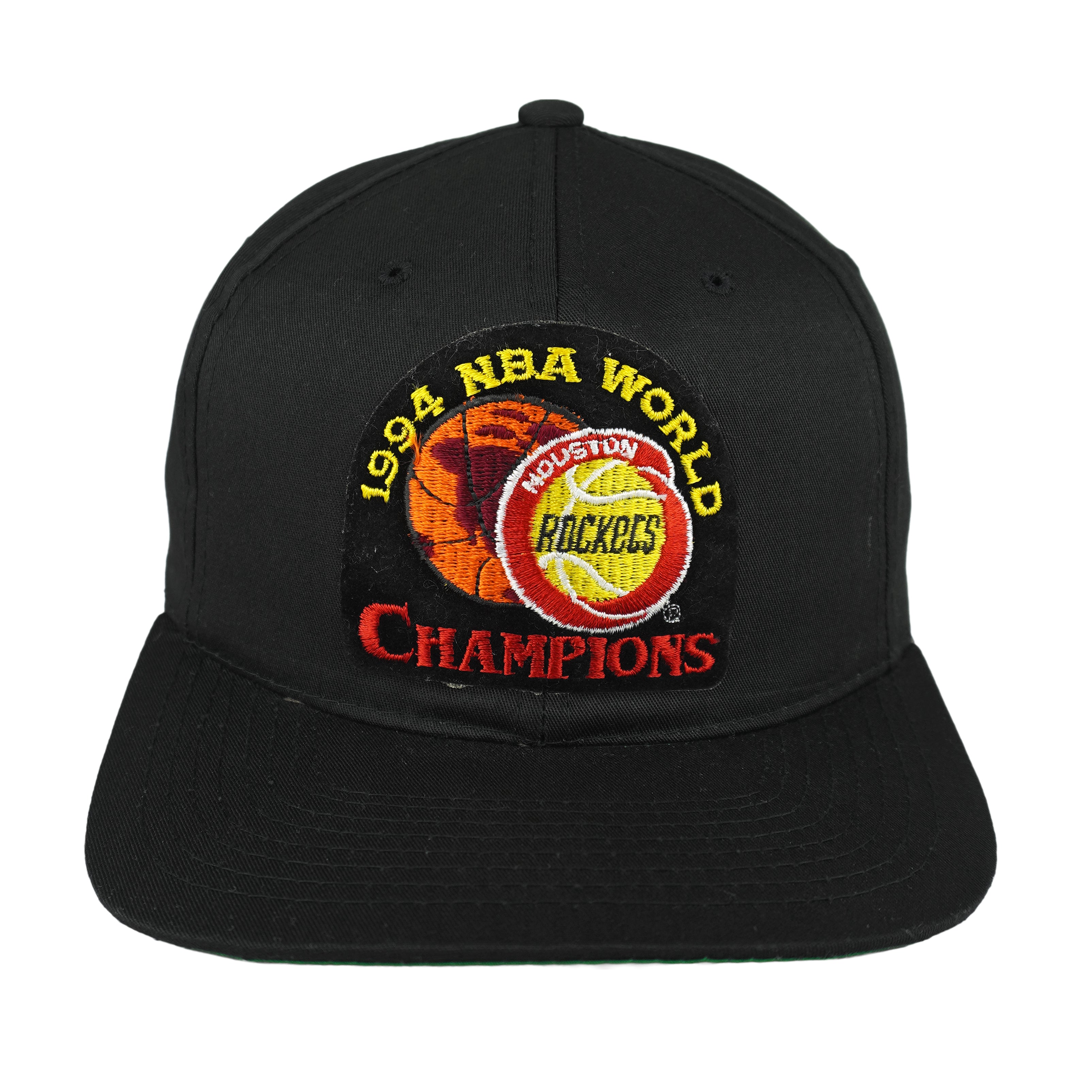 NBA (Headmaster) - Houston Rocket World Champions Snapback Hat 1994 OSFA Vintage Retro Basketball