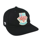 Vintage NBA (Mitchell & Ness) - 75th Anniversary Draft Vancouver Snapback Hat 1998 OSFA in black
