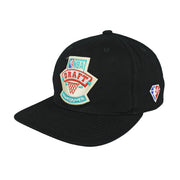 Vintage NBA (Mitchell & Ness) - 75th Anniversary Draft Vancouver Snapback Hat 1998 OSFA in black