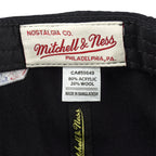 Vintage NBA (Mitchell & Ness) - 75th Anniversary Draft Vancouver Snapback Hat 1998 OSFA in black