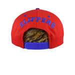 NBA (Logo 7) - Los Angeles Clippers Spell-Out Snapback Hat 1990s OFSA Vintage Retro Basketball