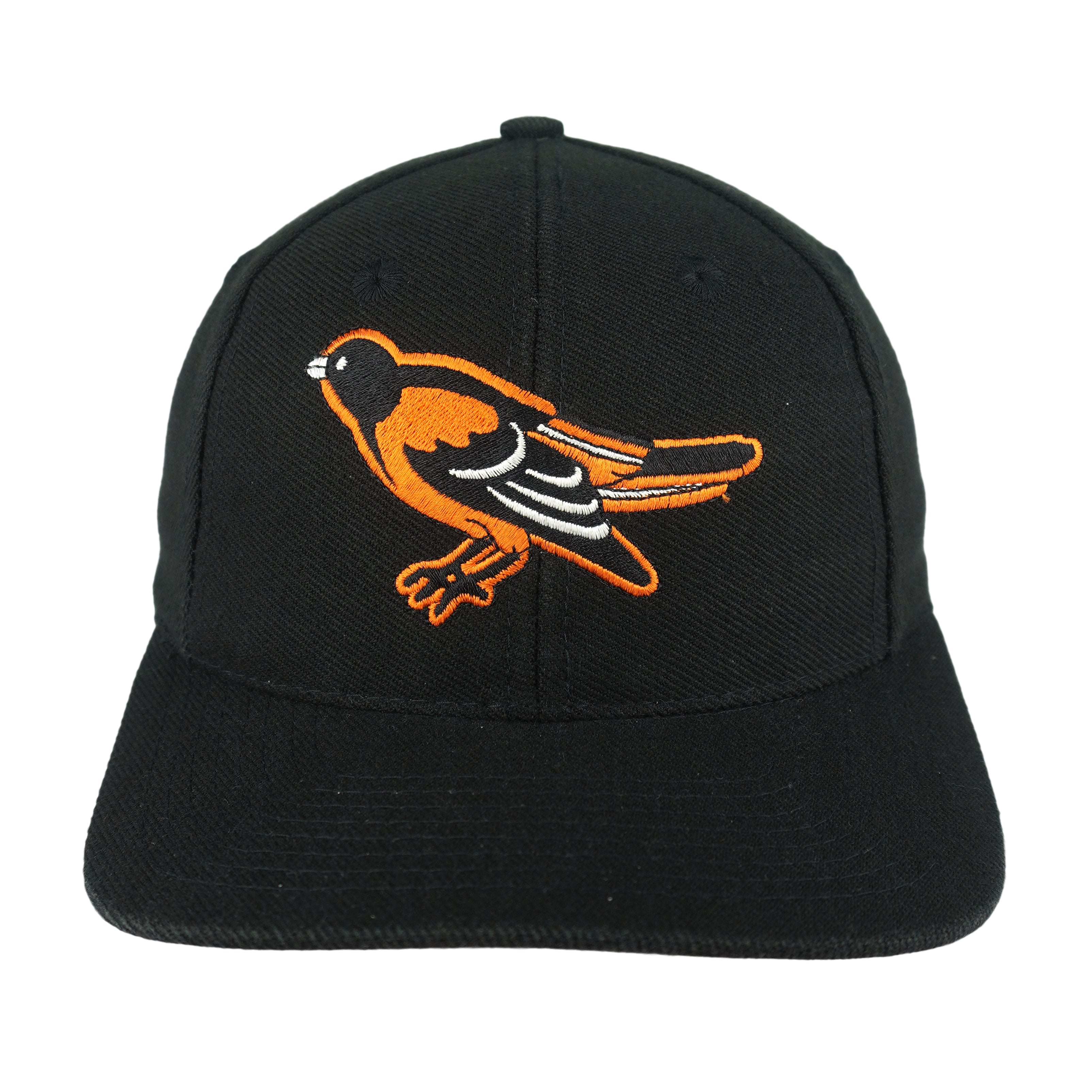 MLB (Logo Athletic) - Baltimore Orioles Embroidered Snapback Hat 1990s OSFA Vintage Retro Baseball