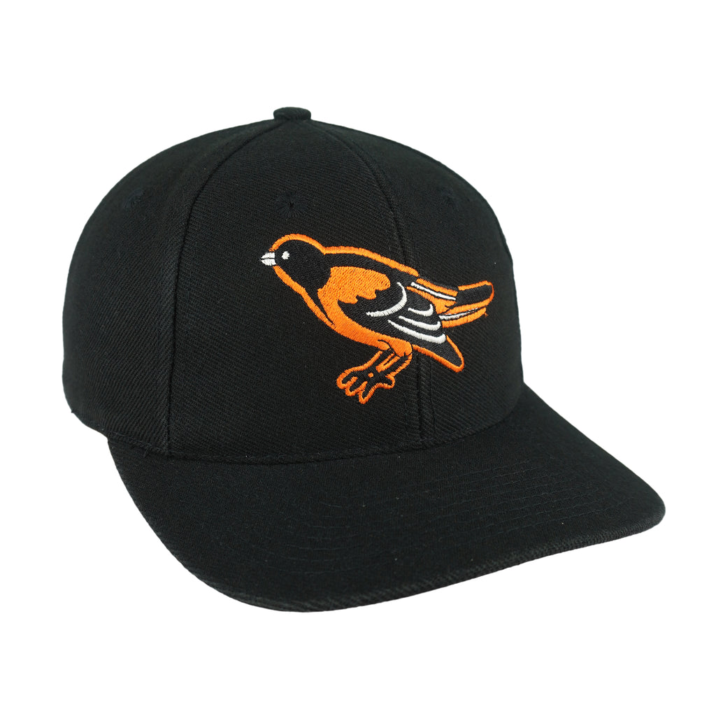 MLB (Logo Athletic) - Baltimore Orioles Embroidered Snapback Hat 1990s OSFA Vintage Retro Baseball