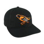 MLB (Logo Athletic) - Baltimore Orioles Embroidered Snapback Hat 1990s OSFA Vintage Retro Baseball