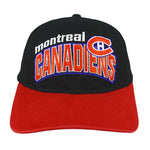 Starter - NHL Montreal Canadiens Embroidered Strapback Hat 1990s OSFA Vintage Retro Hockey