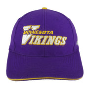 Vintage Puma - NFL Minnesota Vikings Embroidered Strapback Hat 1990s OSFA in purple