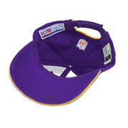 Vintage Puma - NFL Minnesota Vikings Embroidered Strapback Hat 1990s OSFA in purple