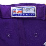 Vintage Puma - NFL Minnesota Vikings Embroidered Strapback Hat 1990s OSFA in purple