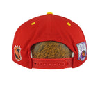 NHL (Sports Specialties) - Calgary Flames Embroidered Snapback Hat 1990s OSFA Vintage Retro Hockey