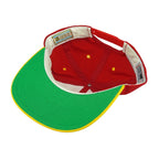 NHL (Sports Specialties) - Calgary Flames Embroidered Snapback Hat 1990s OSFA Vintage Retro Hockey
