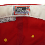 NHL (Sports Specialties) - Calgary Flames Embroidered Snapback Hat 1990s OSFA Vintage Retro Hockey