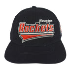 Starter - NBA Houston Rocket Embroidered Fitted Hat 1990s OSFA Vintage Retro Basketball