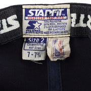Starter - NBA Houston Rocket Embroidered Fitted Hat 1990s OSFA Vintage Retro Basketball