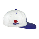 NFL (Modern) - Detroit Lions Embroidered Leather SnapBack Hat 1990s OSFA Vintage Retro Football