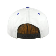NFL (Modern) - Detroit Lions Embroidered Leather SnapBack Hat 1990s OSFA Vintage Retro Football