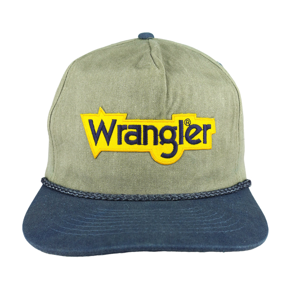Wrangler (Cobra) - Spell-Out Snapback Hat 1990s OSFA - Image 1