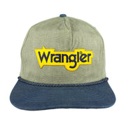 Wrangler (Cobra) - Spell-Out Snapback Hat 1990s OSFA - Image 1