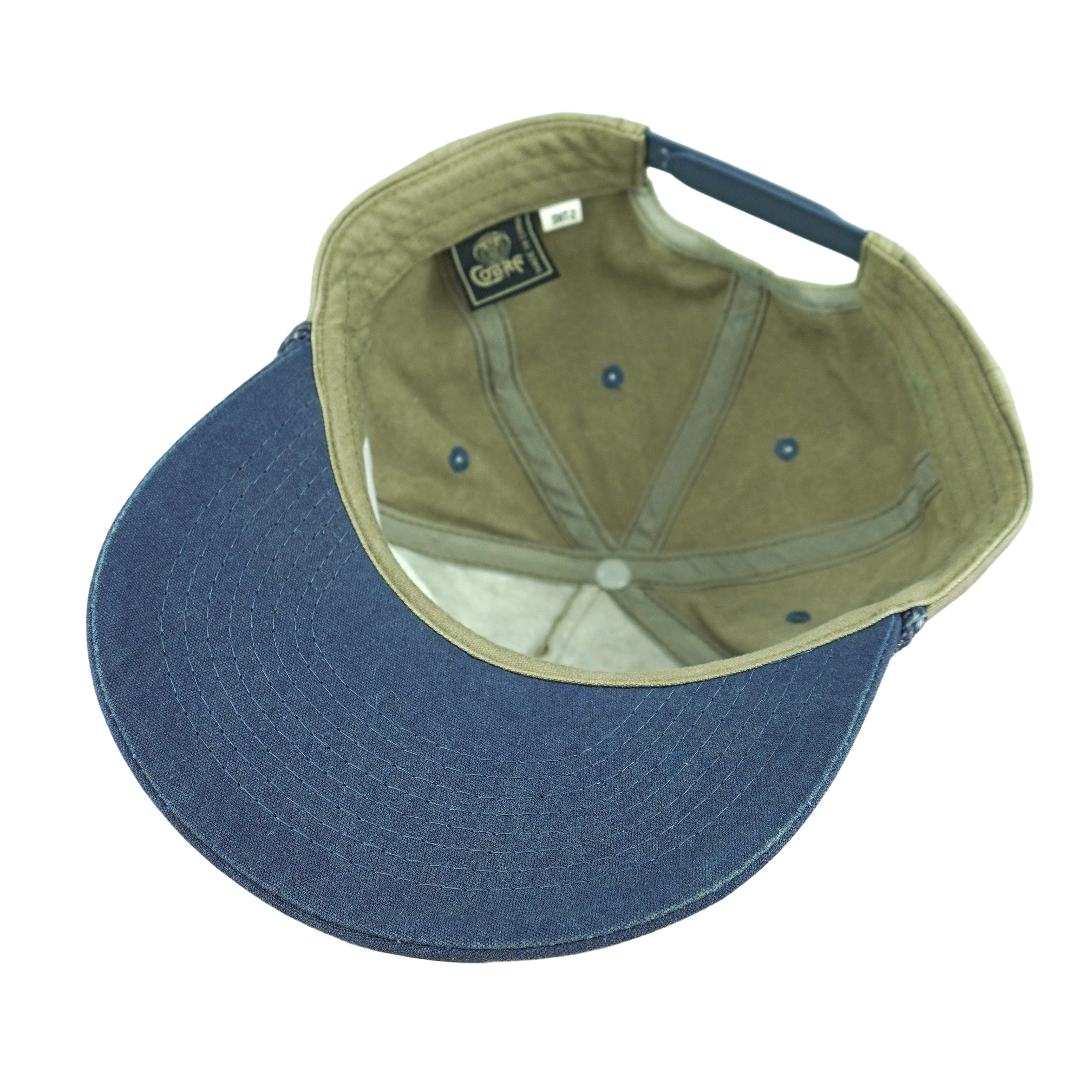 Wrangler (Cobra) - Spell-Out Snapback Hat 1990s OSFA - Image 4