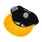 NFL (Apex One) - Pittsburgh Steelers Embroidered Snapback Hat 1990s OSFA Vintage Retro Football