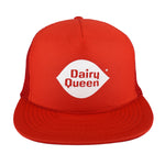 Vintage (Otto) - Dairy Queen Spell-Out Embroidered Trucker Hat 1990s OSFA