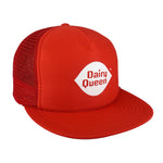 Vintage (Otto) - Dairy Queen Spell-Out Embroidered Trucker Hat 1990s OSFA Vintage Retro