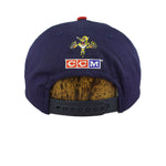 NHL (CCM) - Florida Panthers Embroidered Snapback Hat 1990s OSFA