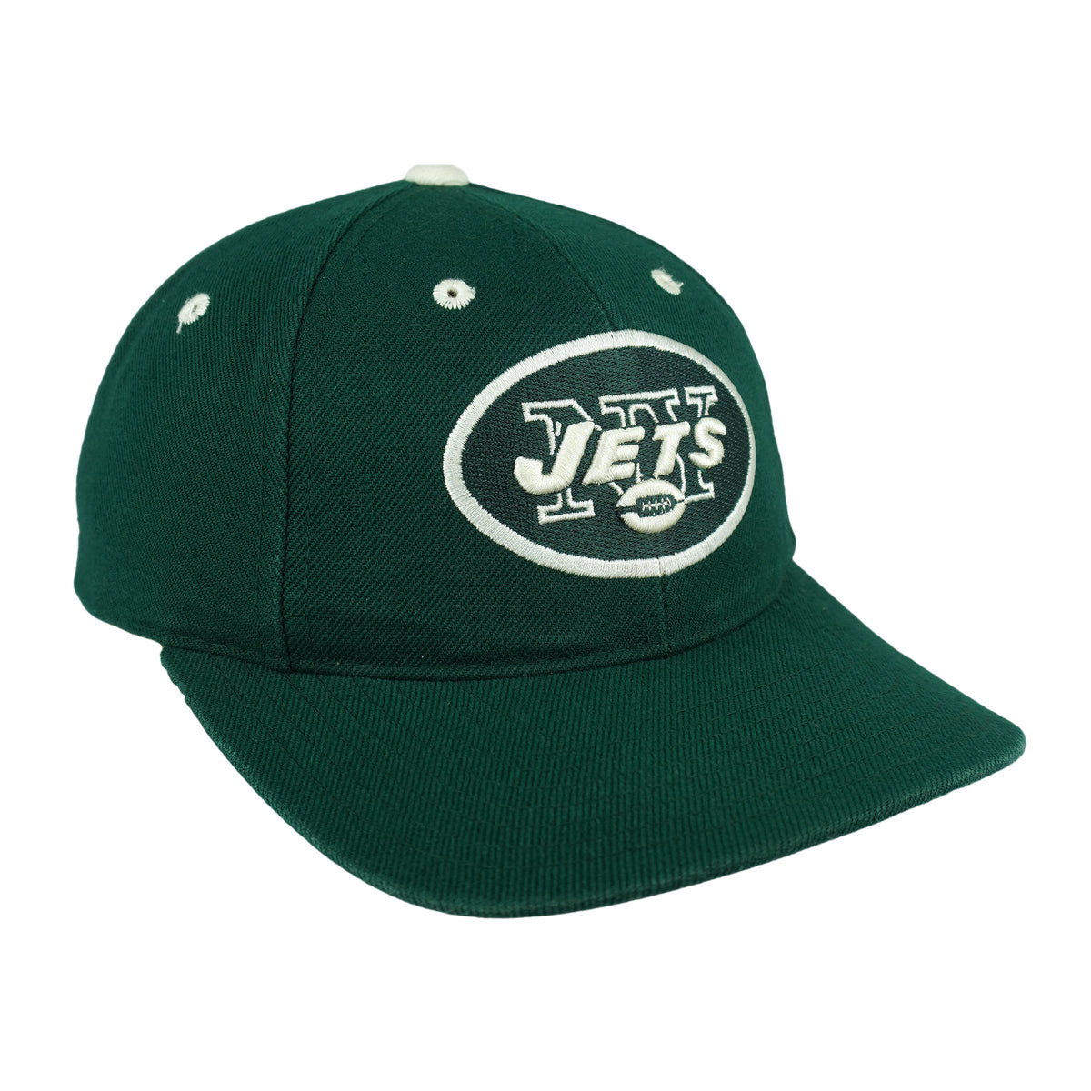 Puma - NFL New York Jets Embroidered Snapback Hat 1990s OSFA Vintage Retro Football