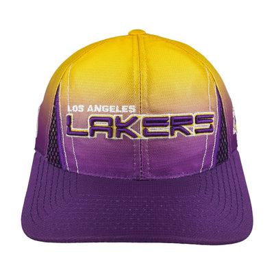 Puma - NBA Los Angeles Lakers Embroidered Strapback Hat 1990s OSFA