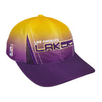 Puma - NBA Los Angeles Lakers Embroidered Strapback Hat 1990s OSFA Vintage Retro Basketball