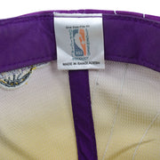 Puma - NBA Los Angeles Lakers Embroidered Strapback Hat 1990s OSFA Vintage Retro Basketball