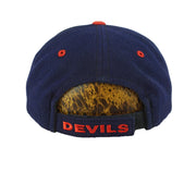 NHL (American Needle) - New Jerseys Devils Strapback Hat 1990s OSFA Vintage Retro Hockey