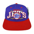 NHL (CCM) - Winnipeg Jets Deadstock Snapback Hat 1990s OSFA Vintage Retro Hockey