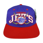 NHL (CCM) - Winnipeg Jets Deadstock Snapback Hat 1990s OSFA Vintage Retro Hockey