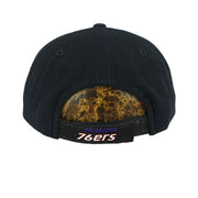 Reebok - Philadelphia 76ers Embroidered Strapback Hat 2000s OSFA Vintage Retro Basketball