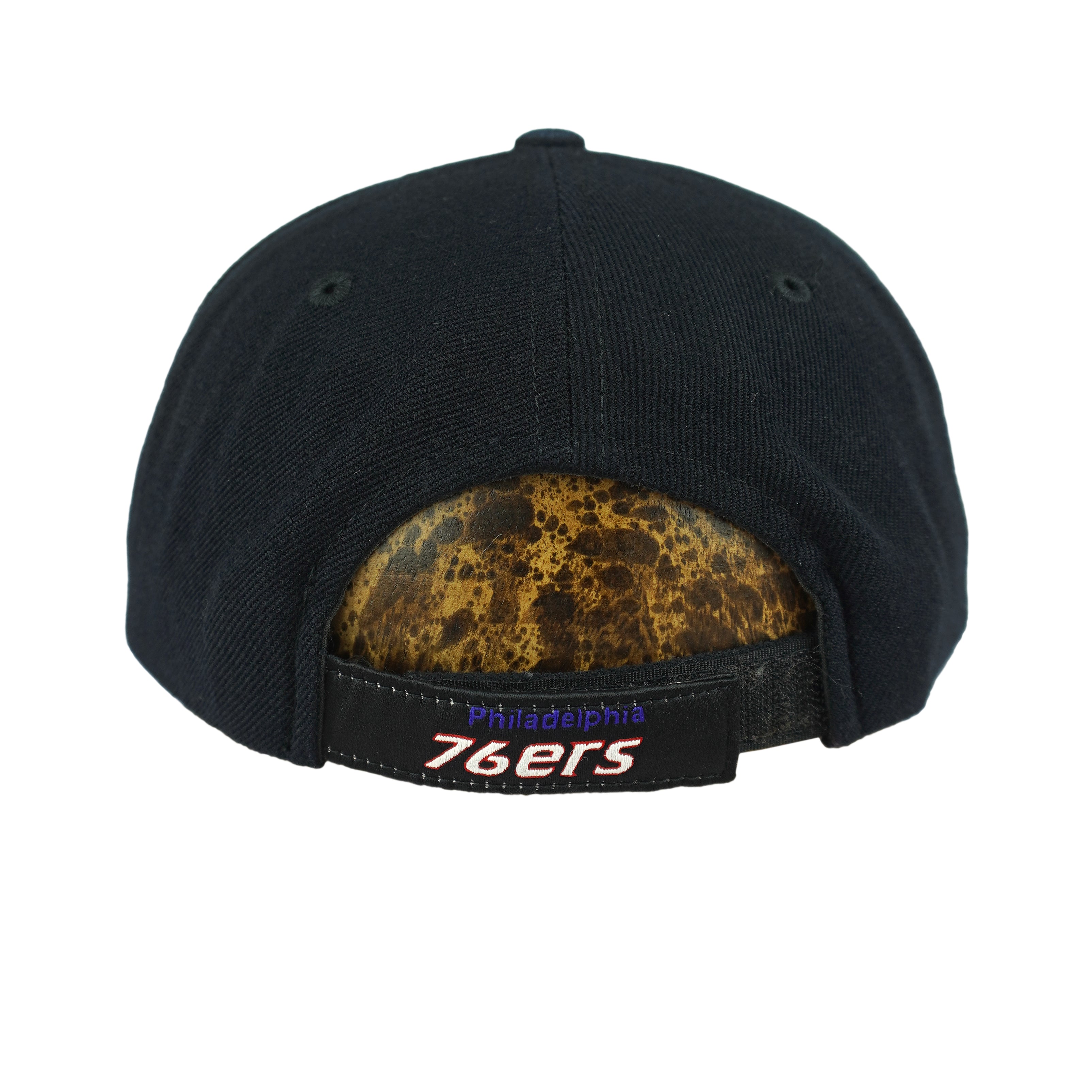 Reebok - Philadelphia 76ers Embroidered Strapback Hat 2000s OSFA Vintage Retro Basketball