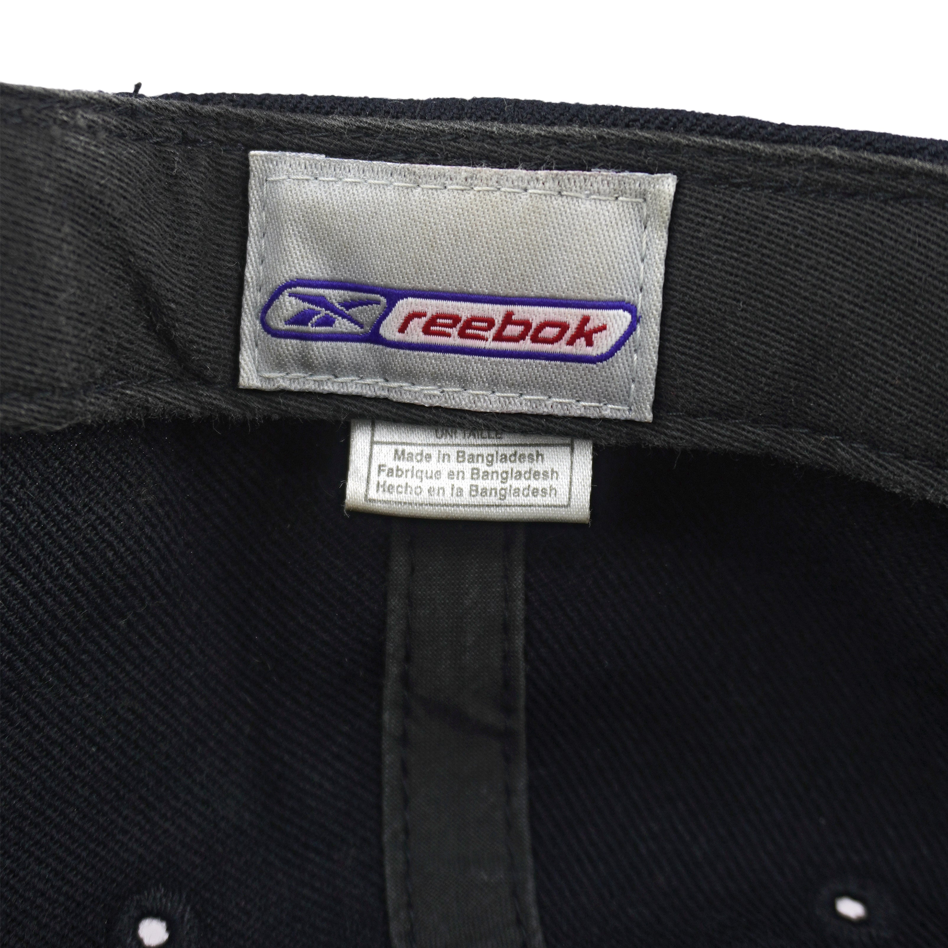 Reebok - Philadelphia 76ers Embroidered Strapback Hat 2000s OSFA Vintage Retro Basketball